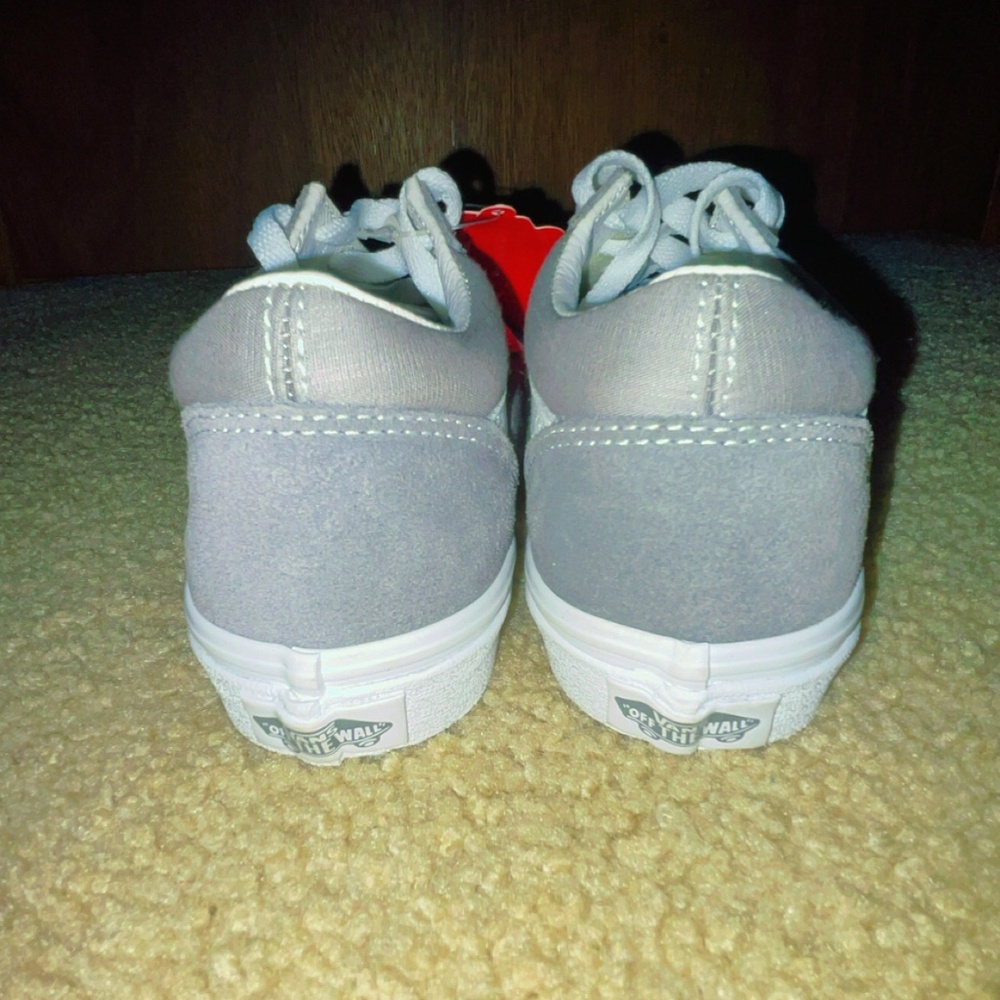 Kids Grey Vans size 3 BNNU - Picture 5 of 6